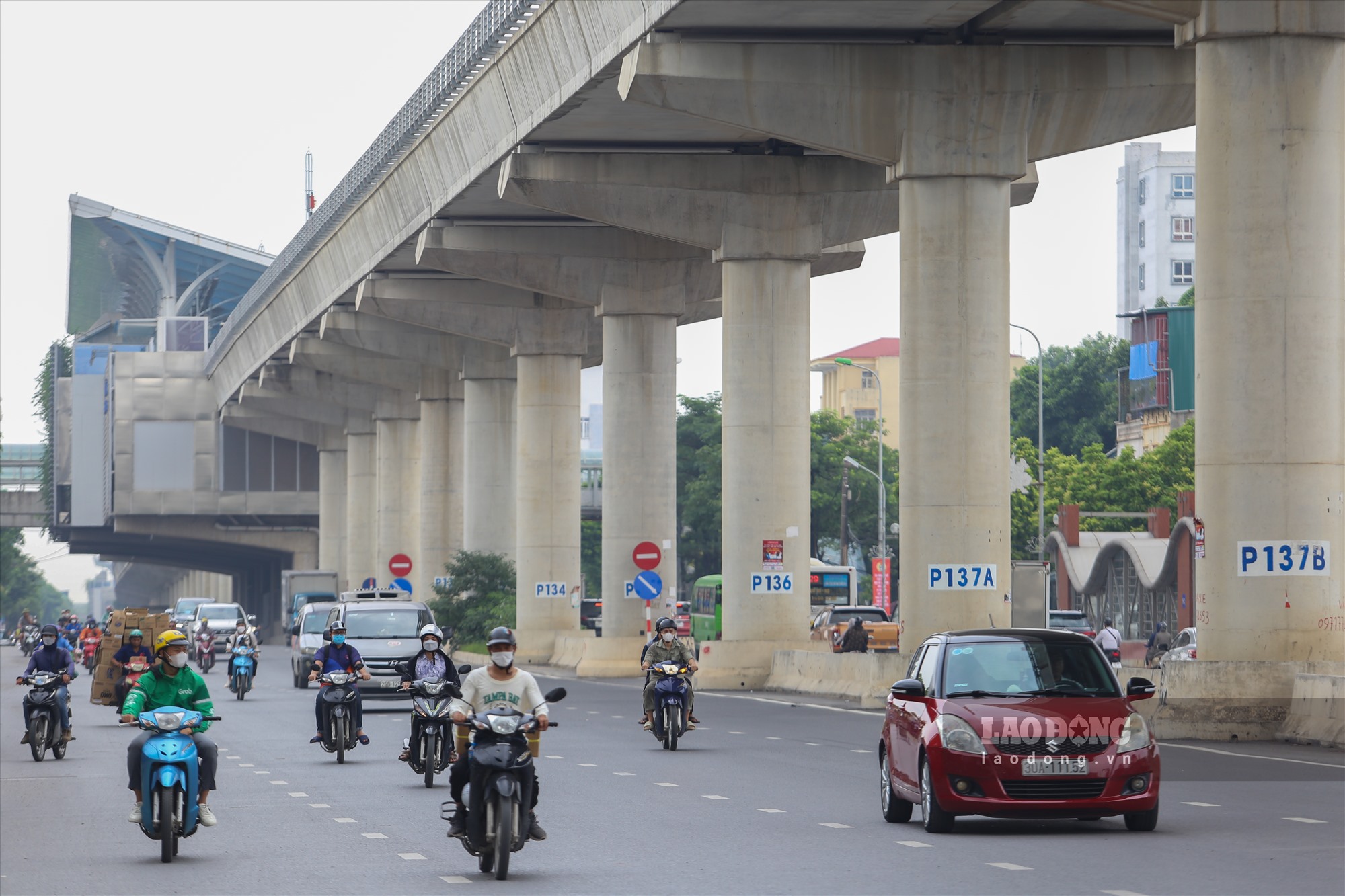 Về giải ngân cho Dự án, hiện UBND thành phố Hà Nội đã chấp thuận ứng 235 tỉ đồng để giải ngân, HĐND thành phố đã chấp thuận bổ sung 491 tỉ đồng cho Dự án.