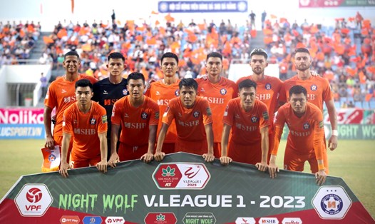Đà Nẵng trở thành đội rớt hạng V.League 2023. Ảnh: VPF