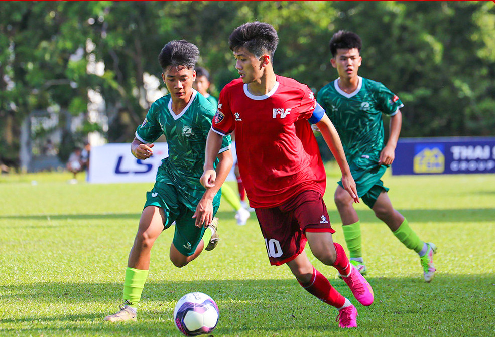 Giải U15 Quốc gia 2023: PVF, Sông Lam Nghệ An đoạt ngôi đầu