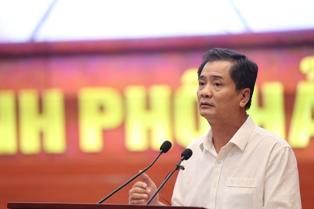 Ông Nguyễn Văn Đính - Phó Chủ tịch Hiệp hội Bất động sản Việt Nam. Ảnh: Anh Huy.