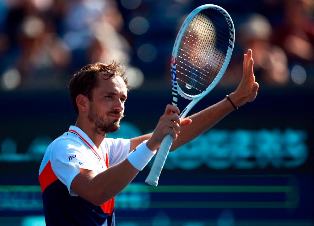 Daniil Medvedev cũng phải chia tay Canada Open 2023 từ tứ kết. Ảnh: ATP