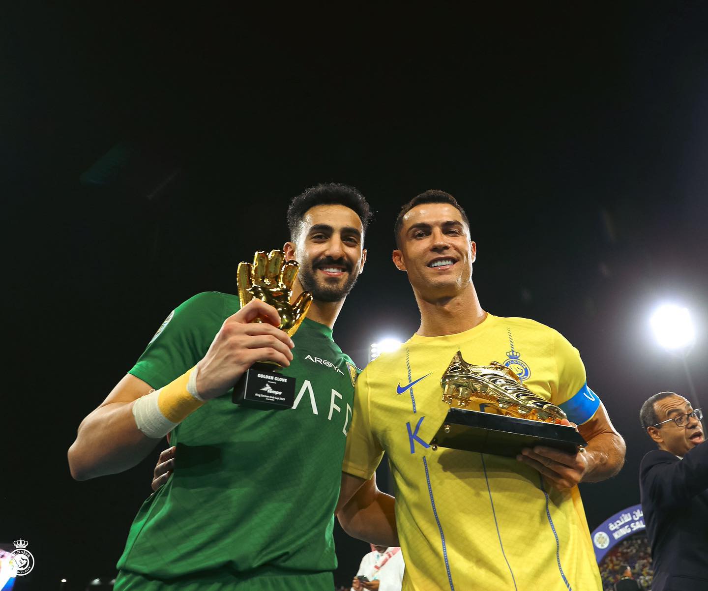 Ronaldo giành giải Chiếc giày vàng với 6 bàn thắng. Ảnh: Al-Nassr