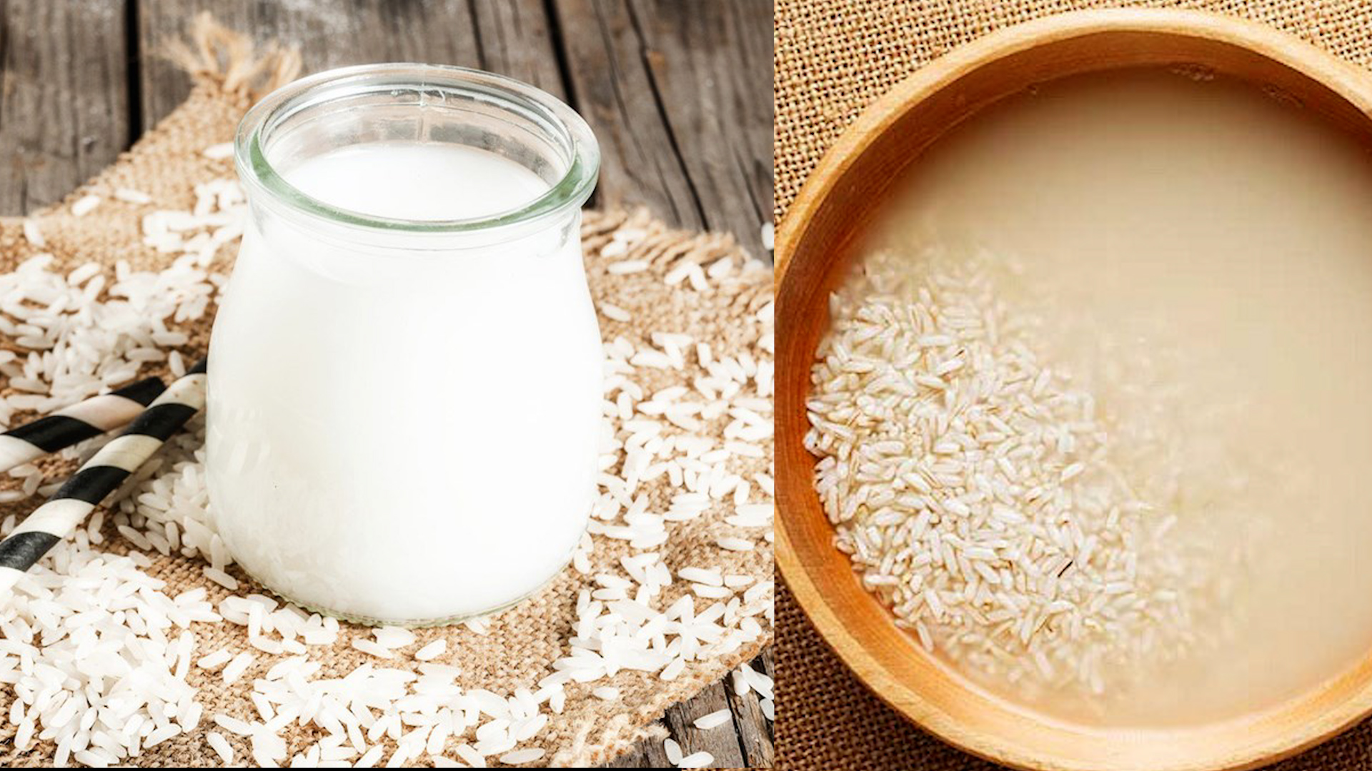 Nước vo gạo giúp sáng da. Ảnh: NGUYỄN LY 