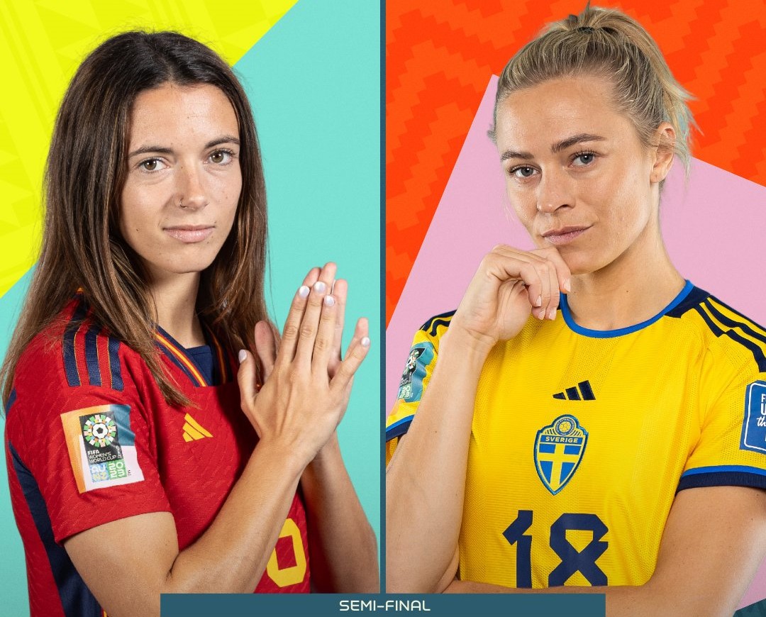 Tuyển nữ Tây Ban Nha sẽ gặp Thuỵ Điển ở vòng bán kết World Cup nữ 2023. Ảnh: FIFA