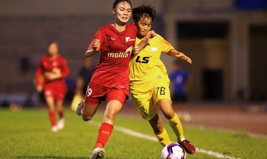 Phong Phú Hà Nam thắng 1-0 trước TPHCM ở vòng 1 giải U19 nữ Quốc gia 2023. Ảnh: VFF