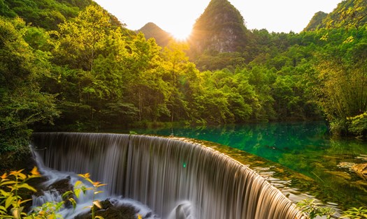 Huyện Lệ Ba (Quý Châu) từng được tạp chí "Địa lý Trung Quốc" bình chọn là "Miền đất đẹp nhất Trung Quốc".