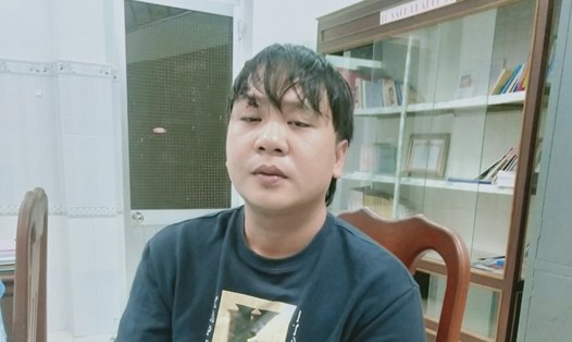 Nguyễn Trung Trạng tại  Cơ quan CSĐT. Ảnh: Công an Bạc Liêu cung cấp.