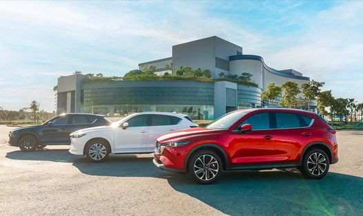 Mazda CX-5 có doanh số đứng đầu trong nhóm xe gầm cao trong tháng 7.2023. Ảnh: Thaco
