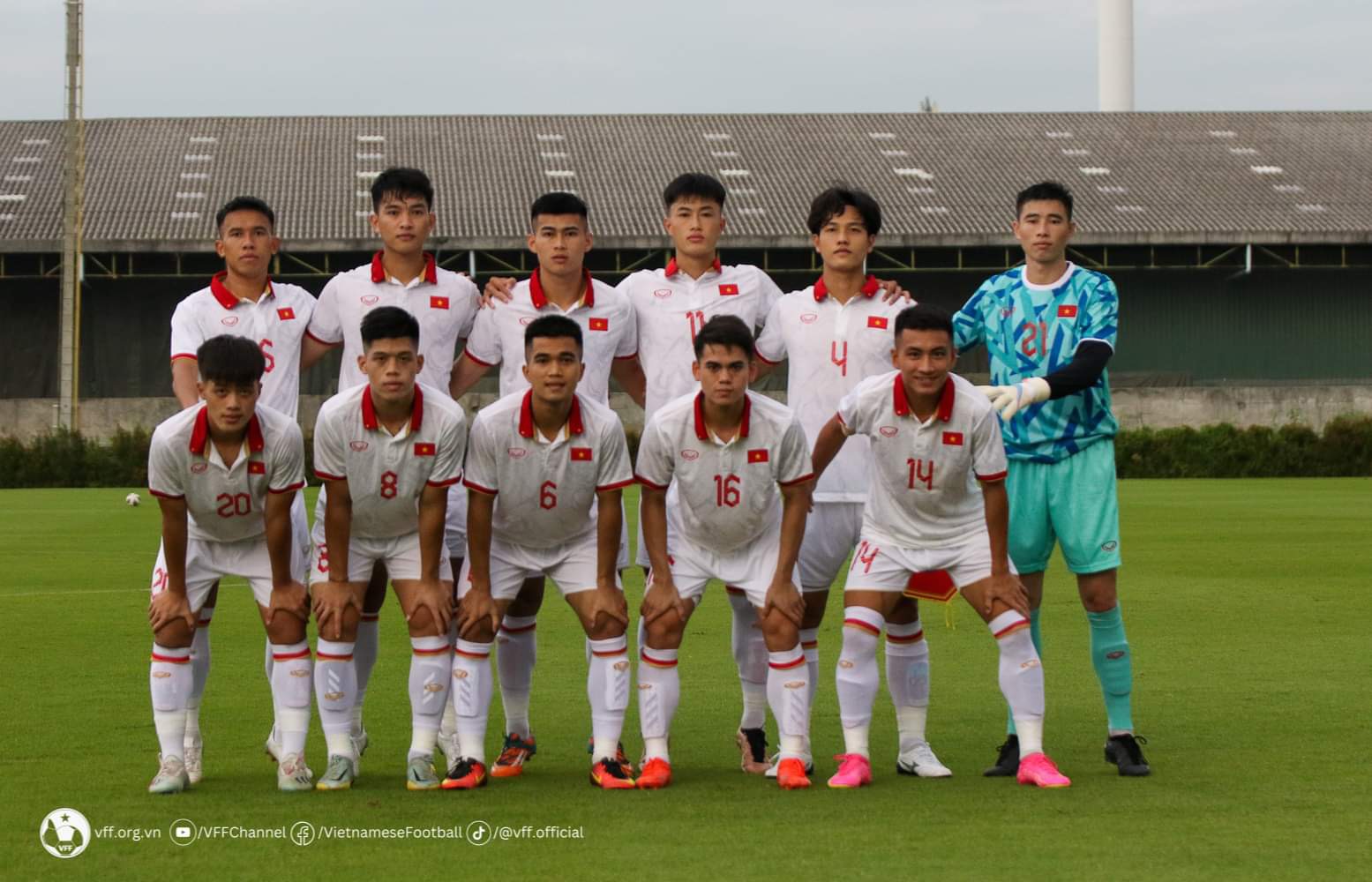 U23 Việt Nam trải qua 3 trận giao hữu trước thềm giải U23 Đông Nam Á. Ảnh: VFF
