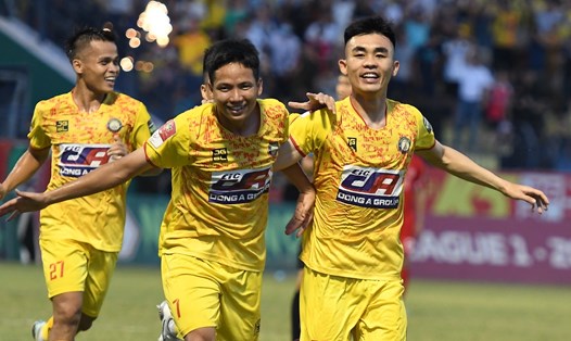 Câu lạc bộ Thanh Hoá gặp PVF-CAND tại bán kết Cúp Quốc gia 2023. Ảnh: VPF