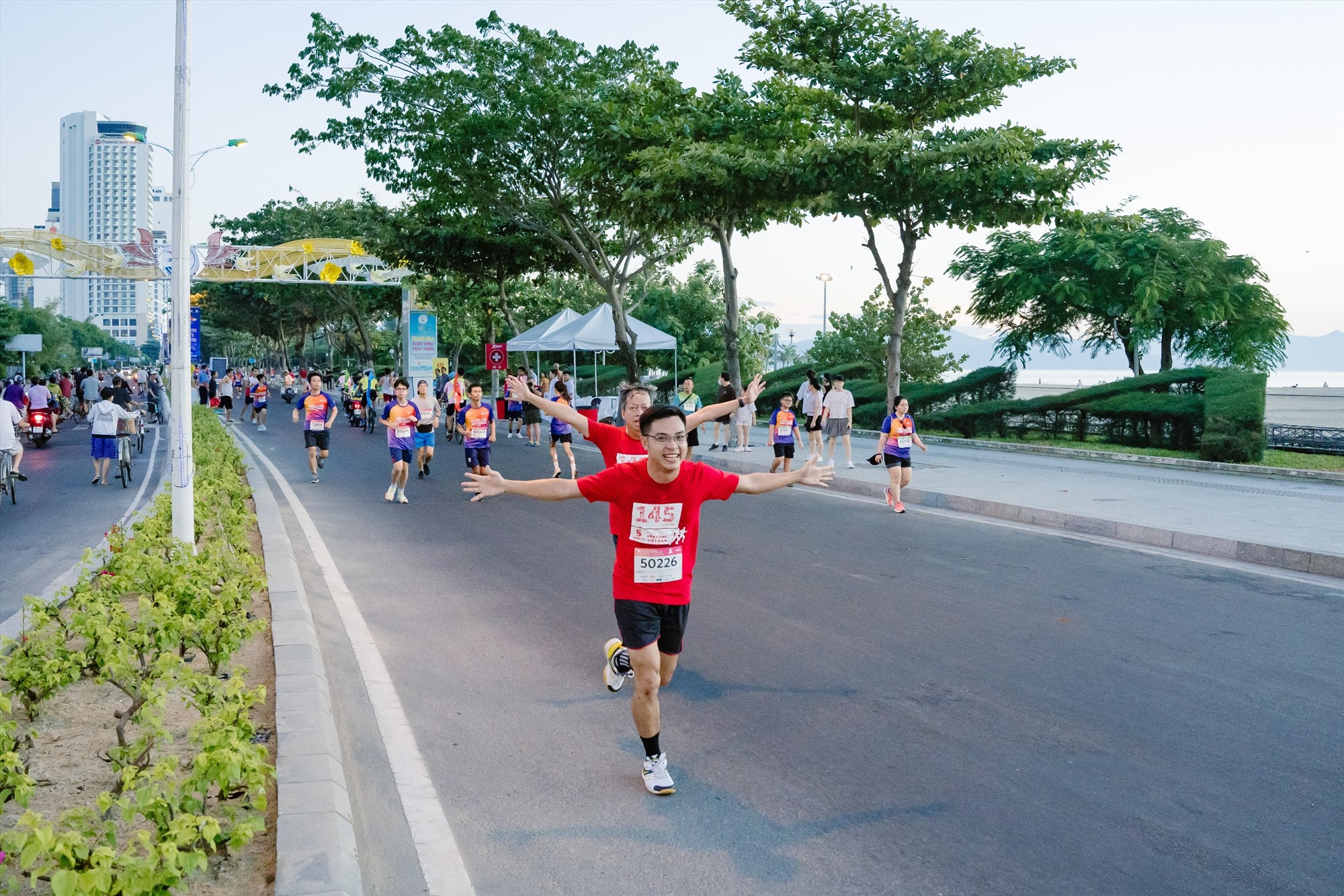 SABECO lần đầu đồng hành giải chạy VnExpress Marathon Nha Trang 2023 nhằm nâng cao sức khoẻ, cổ vũ lối sống lành mạnh trong cộng đồng. Nguồn: SABECO