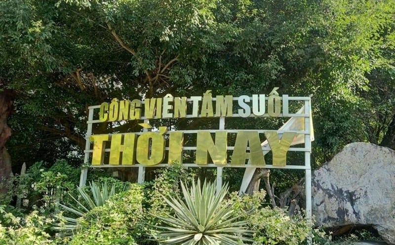 Khu du lịch nằm bên bờ suối Lương tại Liên Chiểu, Đà Nẵng. Ảnh: Đoàn Minh