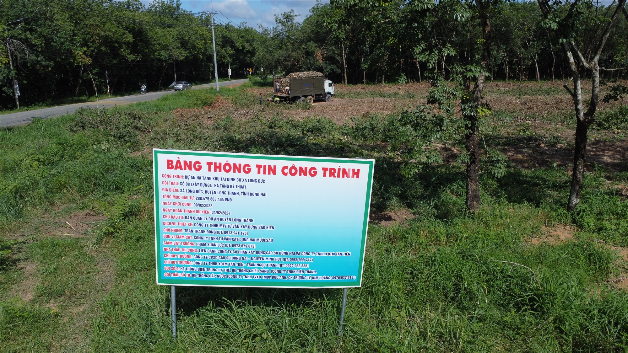 Khu tái định cư cao tốc Biên Hoà - Vũng Tàu tại xã Long Đức, huyện Long Thành. Ảnh: Hà Anh Chiến