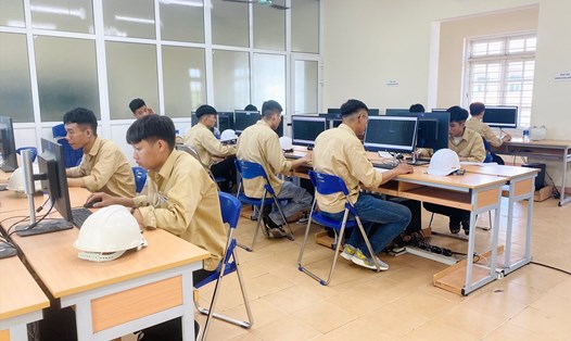 Học viên học tập tại Trường Cao đẳng Công nghiệp Thừa Thiên Huế. Ảnh: Trường Cao đẳng Công nghiệp Thừa Thiên Huế.