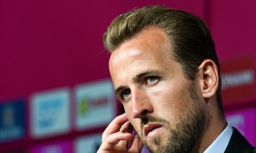 Harry Kane đang gặp chút vấn đề về ngôn ngữ khi mới chuyển tới Bayern Munich. Ảnh: AFP
