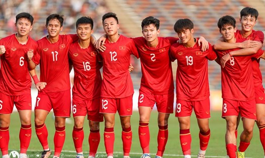 Đội tuyển U23 Việt Nam. Ảnh: VFF