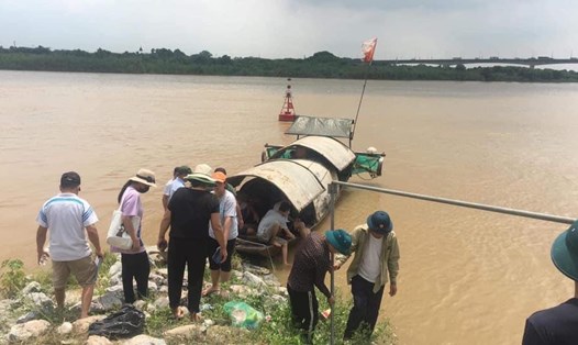 Thi thể 2 bé trai đuối nước ở Hà Nội đã được tìm thấy. Ảnh: Người dân cung cấp