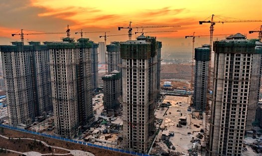 Zhongzhi để ngỏ khả năng phá sản trong bối cảnh lĩnh vực bất động sản tại Trung Quốc đang suy thoái. Ảnh minh họa: Xinhua