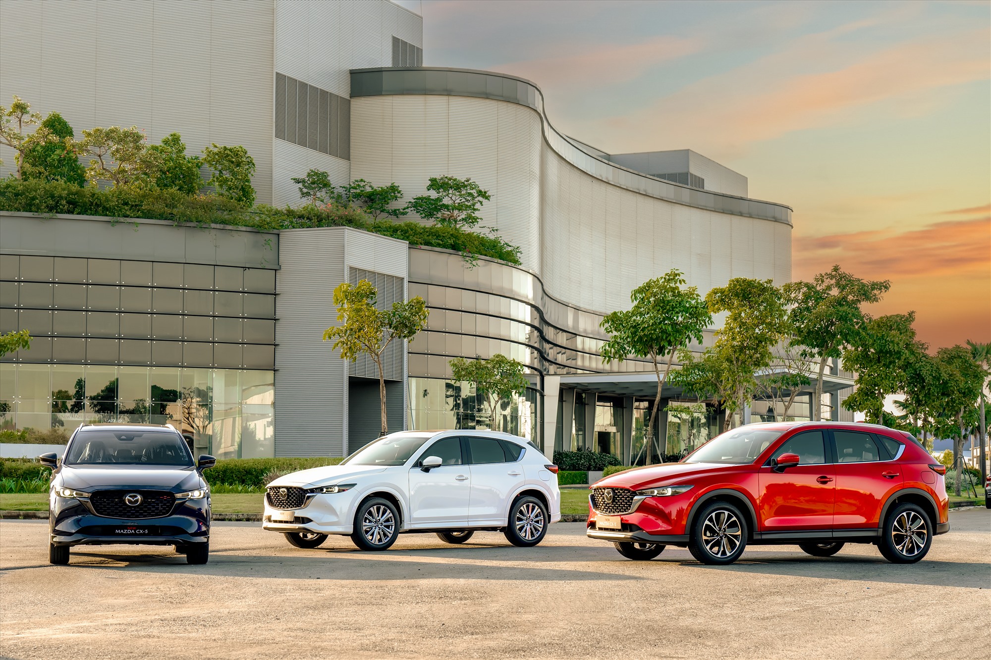 Mazda CX-5 2023 có mức giá thấp hơn trước nâng cao sự cạnh tranh với các đối thủ trong phân khúc. Ảnh: Thaco