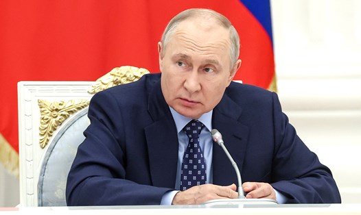 Tổng thống Nga Vladimir Putin. Ảnh: Điện Kremlin