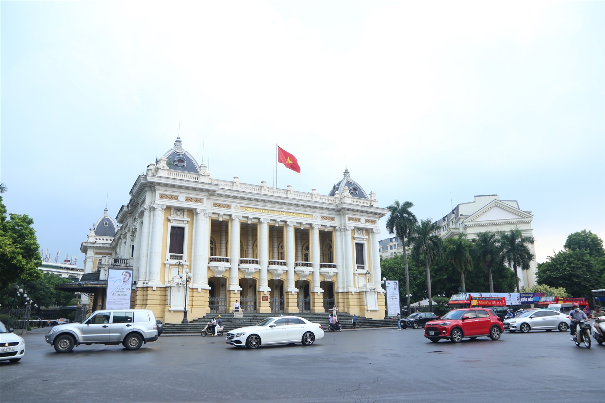 Quảng trường Cách mạng tháng Tám (Hoàn Kiếm, TP Hà Nội). Ảnh: Vĩnh Hoàng