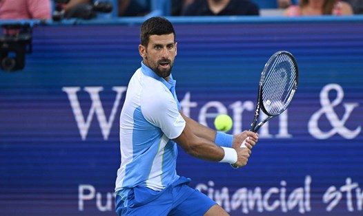 Novak Djokovic nâng tỉ số đối đầu với Gael Monfils lên 19-0. Ảnh: ATP Tour