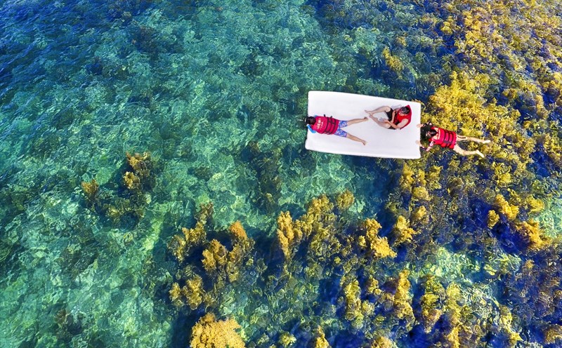 Du lịch biển đảo, một ưu thế của ngành "công nghiệp không khói" Bình Định. Ảnh: Nguyễn Dũng