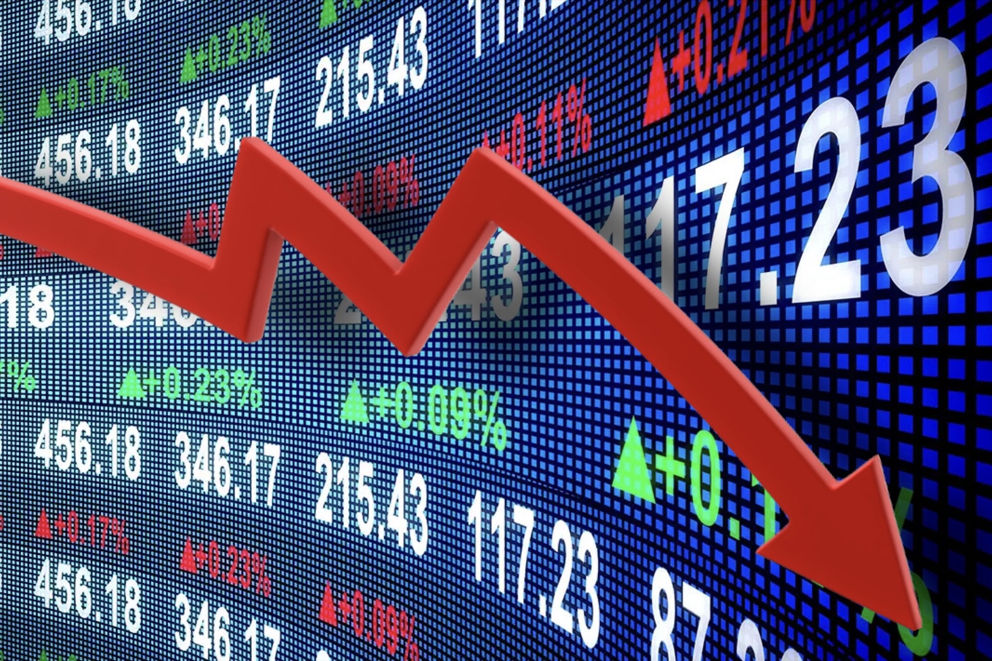 Thị trường chứng khoán ghi nhận một tuần giao dịch đầy biến động mạnh. Đồ hoạ: Đức Mạnh 