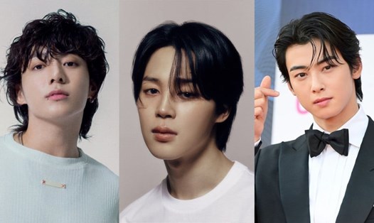 Jungkook, Jimin và Cha Eun Woo đứng đầu giá trị thương hiệu cá nhân của thần tượng nam K-Pop. Ảnh: AllKPop.
