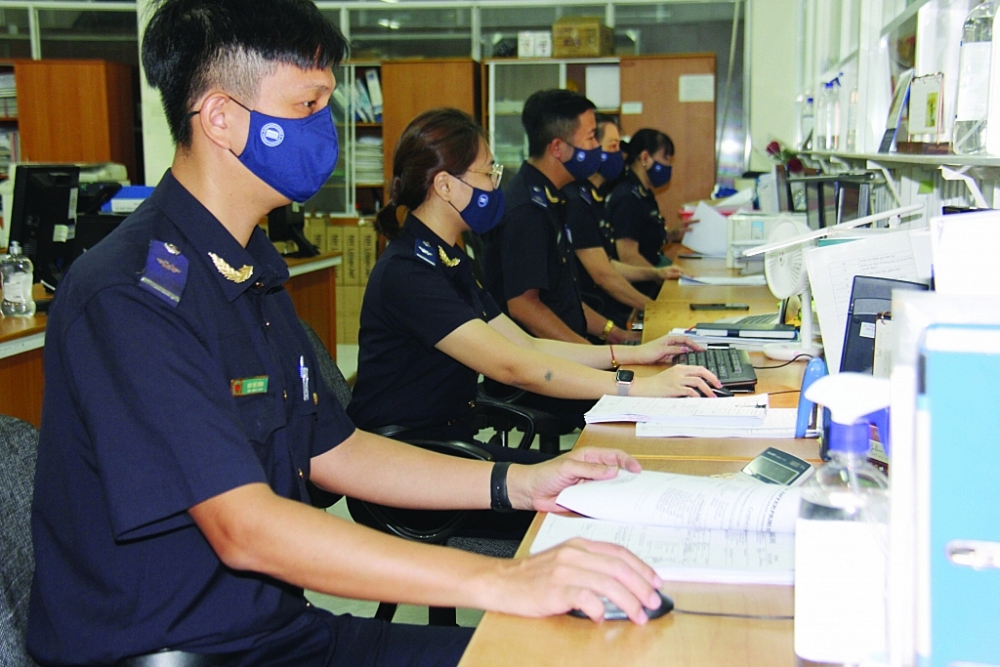 Bộ Tài chính vừa có trả lời cử tri về kiến nghị lập Chi cục hải quan cửa khẩu cảng quốc tế Long An. Ảnh: Tổng cục Hải quan. 