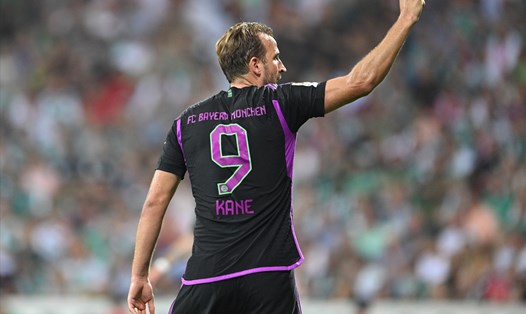 Harry Kane đã mở tài khoản tại Bayern Munich. Ảnh: AFP