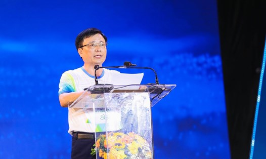  Ông Bùi Đình Long - Phó Chủ tịch UBND tỉnh Nghệ An phát biểu khai mạc buổi lễ. Ảnh: Hải Đăng