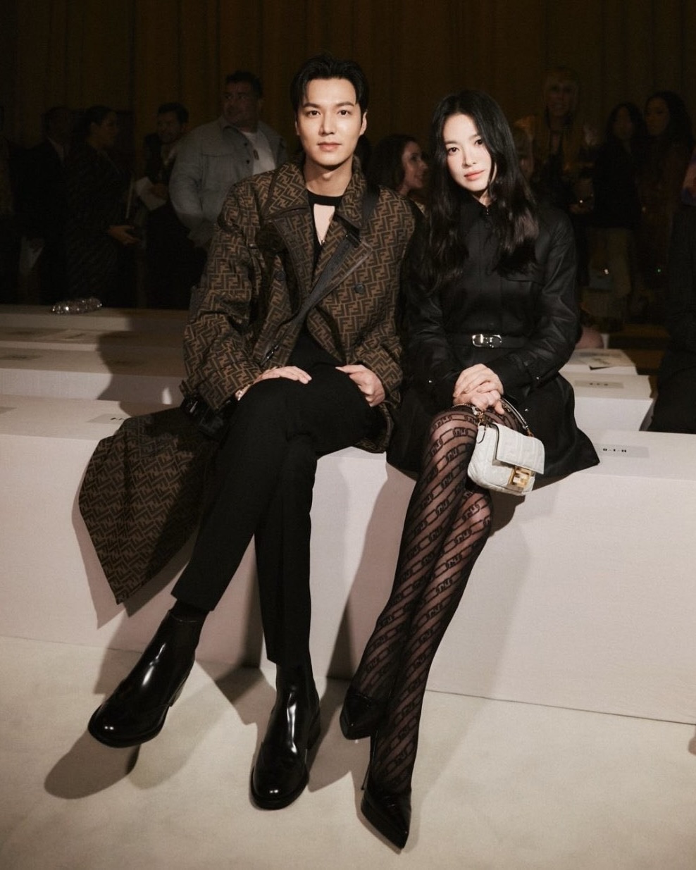 Lee Min Ho và Song Hye Kyo là đại sứ Fendi. Ảnh: Instagram