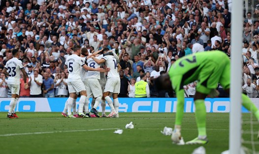 Man United nhận thất bại 0-2 trước Tottenham.  Ảnh: AFP
