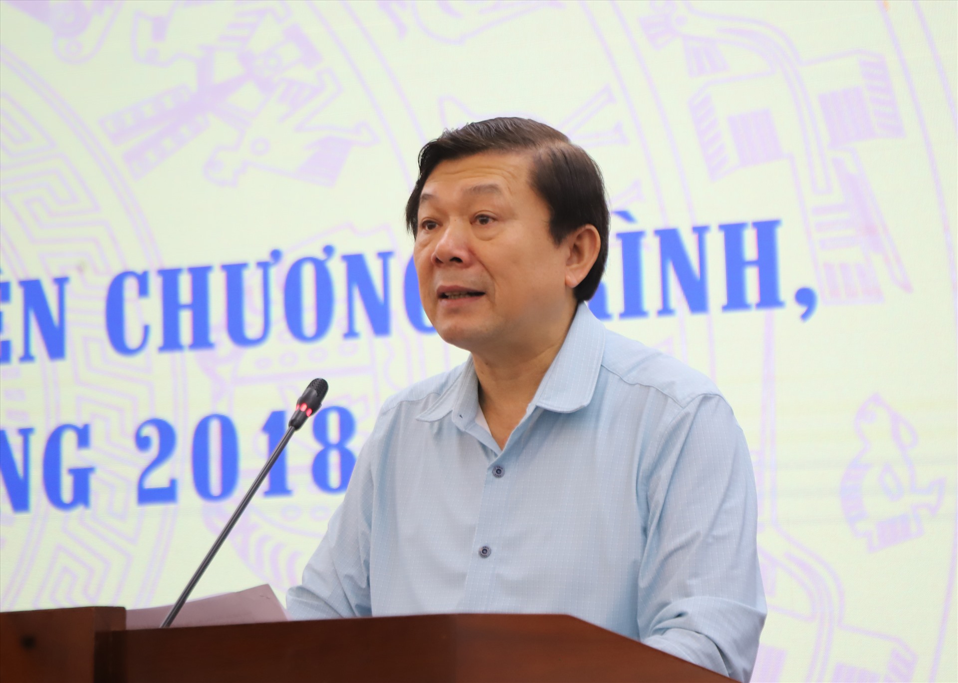 Phó Chủ tịch Ủy ban Trung ương MTTQ Việt Nam Nguyễn Hữu Dũng. Ảnh: Phạm Đông