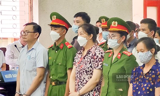 Sáng 2.8, Tòa án Nhân dân tỉnh Điện Biên mở phiên tòa xét xử sơ thẩm 9 bị cáo trong vụ án Sân bay Điện Biên. Ảnh: Văn Thành Chương
