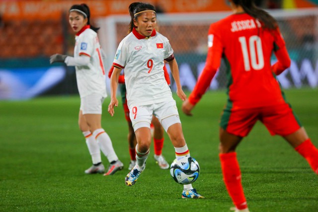 Đội tuyển nữ Việt Nam không ghi được bàn thắng tại World Cup nữ 2023. Ảnh: VFF