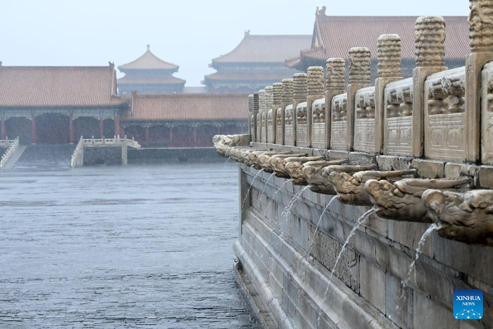 Mô hình kim loại lắp ráp 3D The Watchtower Of Forbidden City Piececool   banmohinhtinhcom