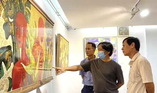 Đà Nẵng là 1 trong 4 địa phương có nhiều tác phẩm trưng bày tại triển lãm cấp khu vực. Ảnh minh hoạ: Quỳnh Hương