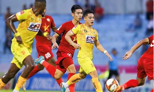 Thanh Hoá khó giữ được vị trí nhì bảng sau vòng 4 giai đoạn 2 V.League. Ảnh: THFC