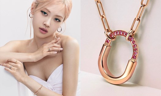 Tiffany & Co ra mắt vòng cổ phiên bản giới hạn kết hợp với đại sứ toàn cầu Rosé Blackpink. Ảnh: Tiffany