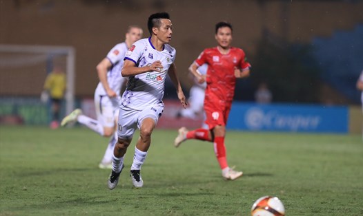 Hà Nội FC giành chiến thắng 3-1 trước Hải Phòng. Ảnh: Minh Dân