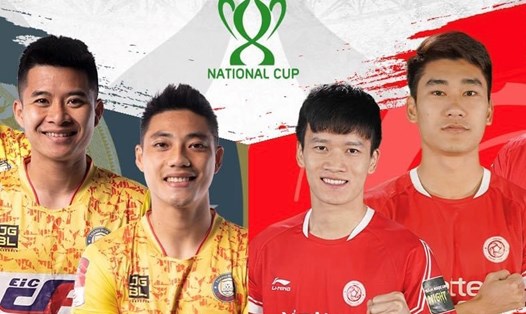 Thanh Hoá và Viettel chạm trán trong trận chung kết Cúp Quốc gia 2023. Ảnh: FPT Play