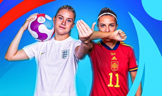 Tuyển nữ Anh và tuyển nữ Tây Ban Nha đá chung kết World Cup nữ 2023 lúc 17h00 ngày 20.8. Ảnh: Sky Sports