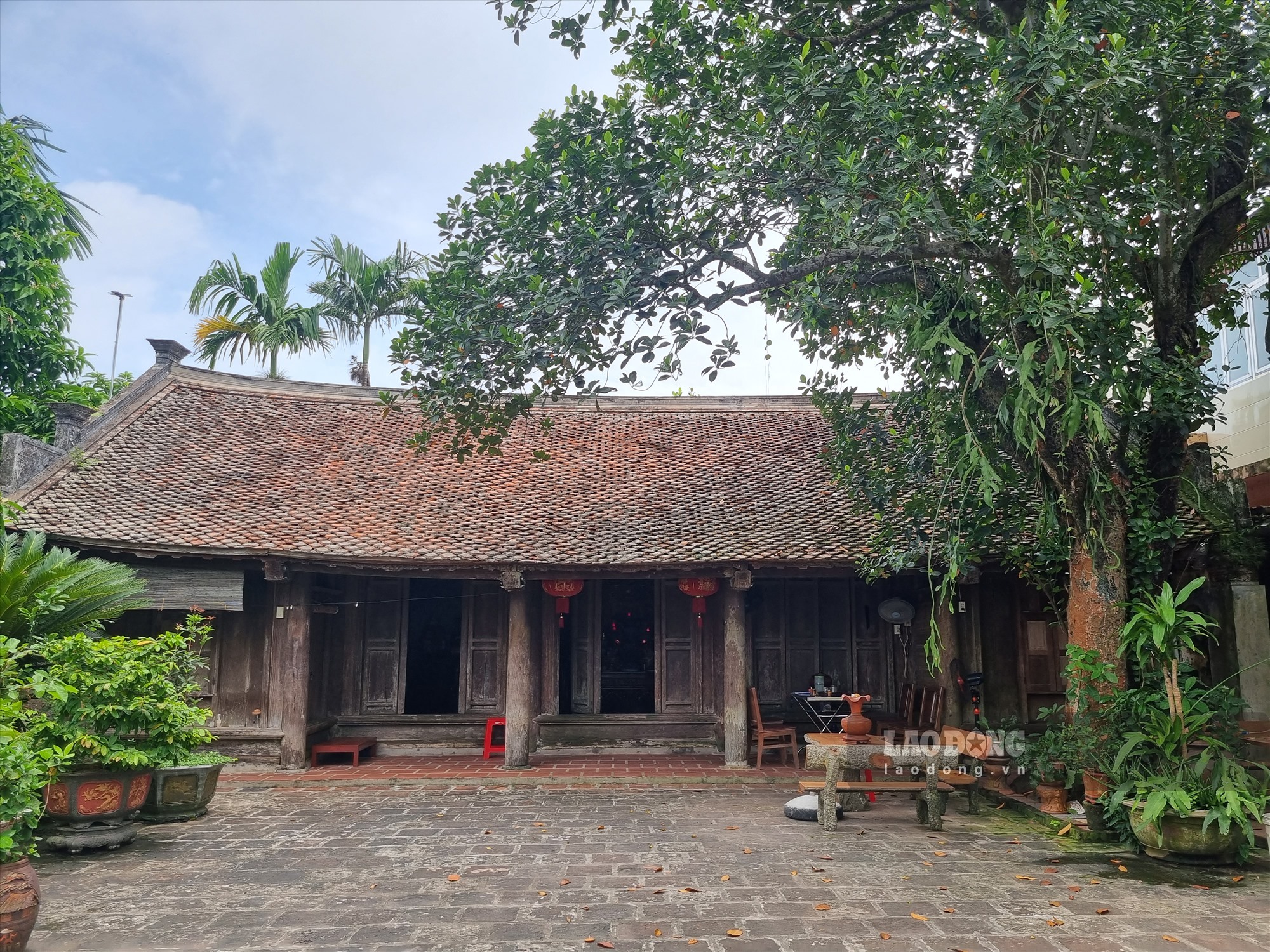 Ngôi nhà cổ của gia đình ông Phạm Văn Chủ xây dựng từ năm 1872, đến đời con trai ông Chủ là được 6 đời.