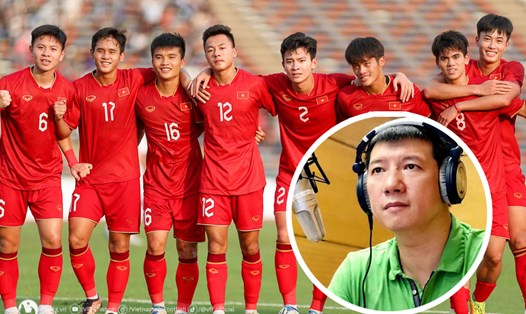 Bình luận viên Quang Huy dự đoán U23 Việt Nam thắng dễ U23 Lào. Ảnh: VFF