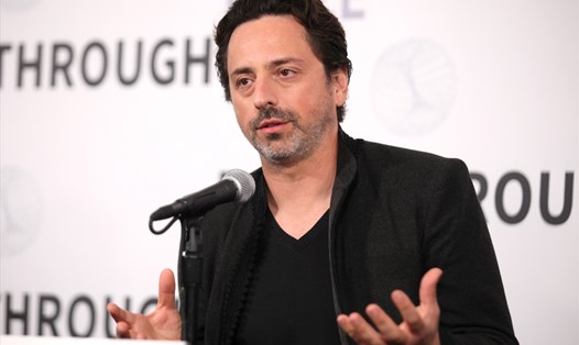 Đồng sáng lập Google Sergey Brin đã quyết định dừng quãng thời gian nghỉ hưu để quay lại và gia nhập đường đua trí tuệ nhân tạo. Ảnh: AFP
