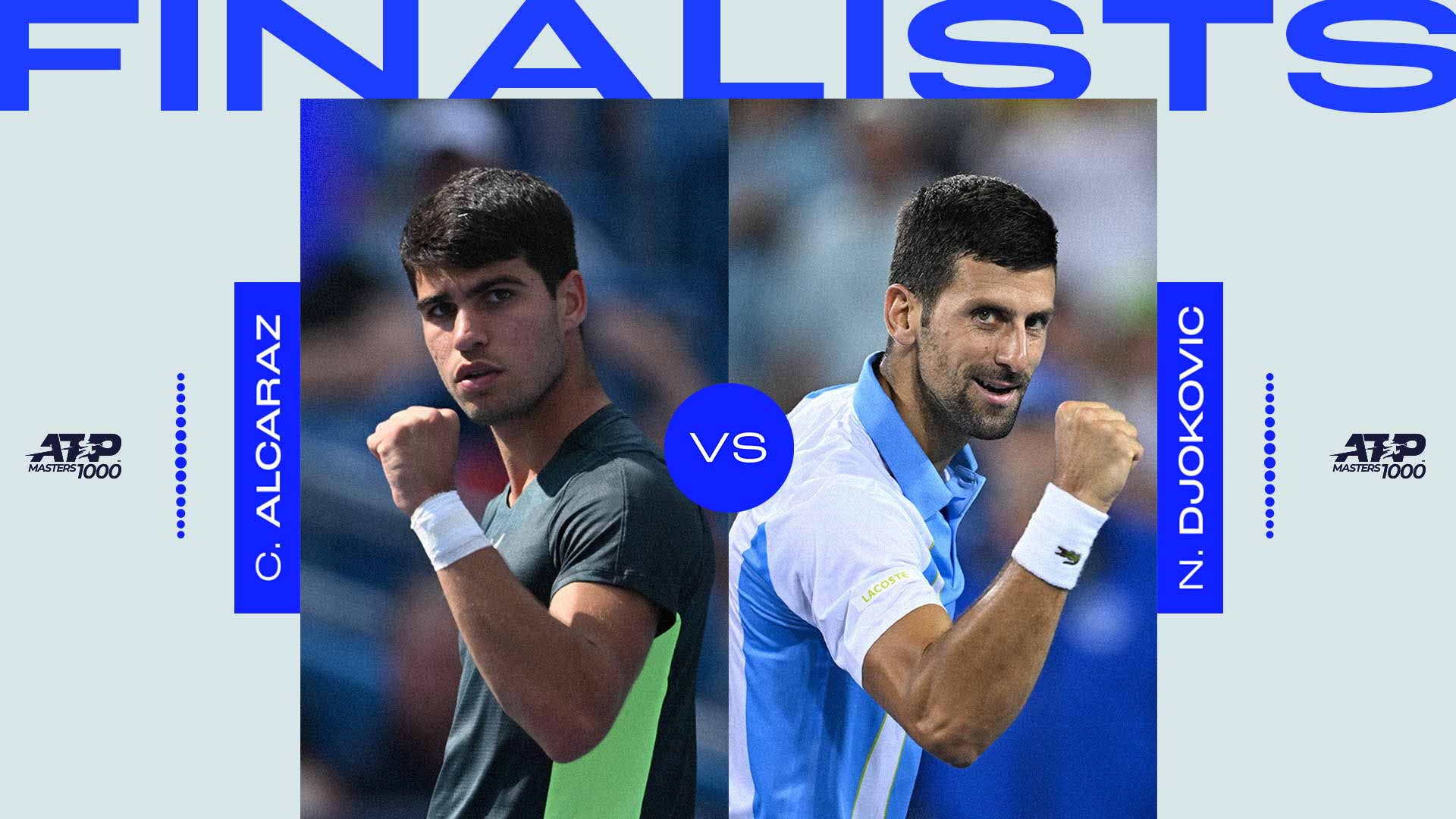 Programação ATP e WTA Cincinnati: Djokovic, Alcaraz, Melo e Stefani nesta  sexta · Revista TÊNIS