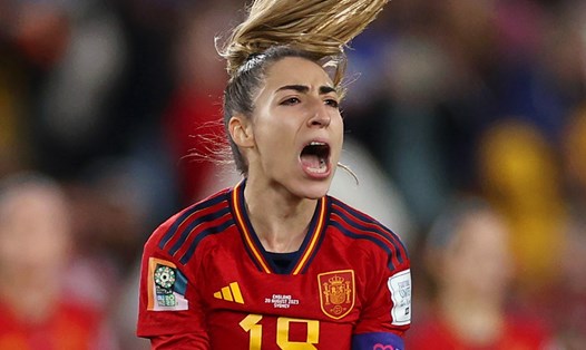 Olga Carmona ghi bàn thắng duy nhất cho tuyển nữ Tây Ban Nha trong trận chung kết World Cup nữ 2023. Ảnh: FIFA