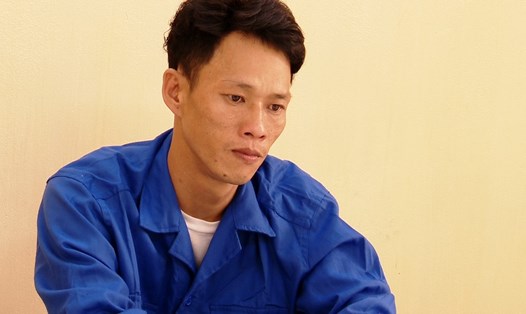 Bị can Trịnh Hoàng Phúc, tỉnh An Giang để điều tra hành vi “trộm cắp tài sản”. Ảnh: Công an cung cấp. 